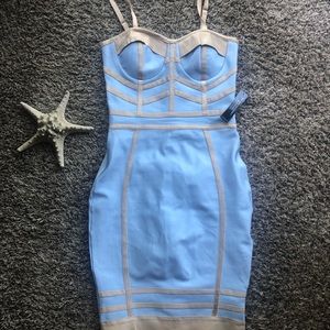 Iridescent blue dress! STUNNING! (NWT!)